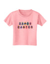 Easter Eggs Happy Easter Toddler T-Shirt-Toddler T-Shirt-TooLoud-Candy-Pink-2T-Davson Sales