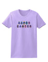 Easter Eggs Happy Easter Womens T-Shirt-Womens T-Shirt-TooLoud-Lavender-X-Small-Davson Sales