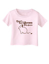 Easter Infant T-Shirt - Many Fun Designs to Choose From!-TooLoud-Dont-Eat-Brown-Jellybeans Light-Pink-06-Months-Davson Sales