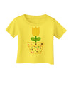 Easter Tulip Design - Yellow Infant T-Shirt by TooLoud-Infant T-Shirt-TooLoud-Yellow-06-Months-Davson Sales