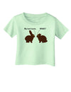 Easter Womens T-Shirt - Many Fun Designs to Choose From!-TooLoud-My-Butt-Hurts Light-Green-06-Months-Davson Sales