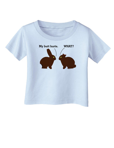 Easter Womens T-Shirt - Many Fun Designs to Choose From!-TooLoud-My-Butt-Hurts Light-Blue-06-Months-Davson Sales