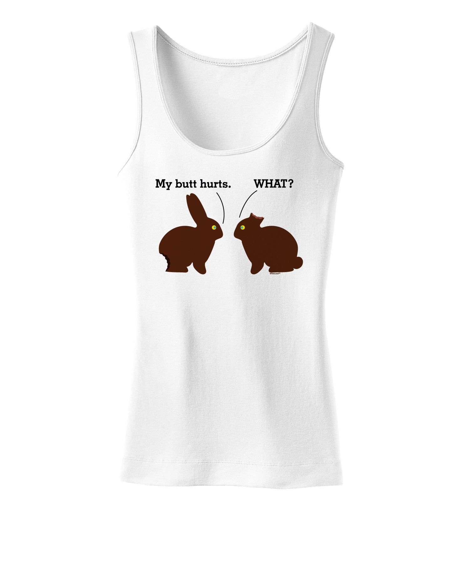 Easter Womens T-Shirt - Many Fun Designs to Choose From!-TooLoud-My-Butt-Hurts White-X-Small-Davson Sales