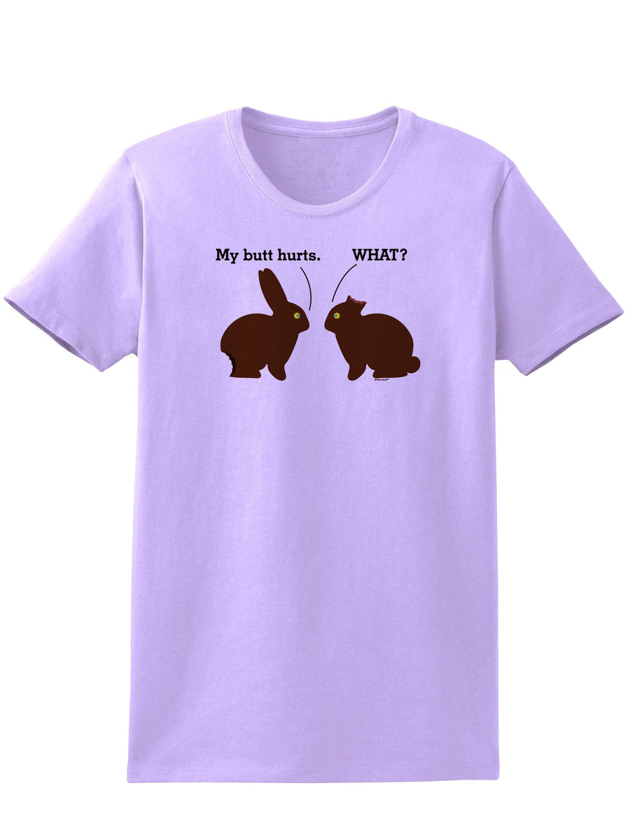 Easter Womens T-Shirt - Many Fun Designs to Choose From!-TooLoud-My-Butt-Hurts White-X-Small-Davson Sales