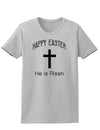 Easter Womens T-Shirt - Many Fun Designs to Choose From!-Womens T-Shirt-TooLoud-Happy-Easter-He-Is-Risen Ash-Gray-X-Small-Davson Sales