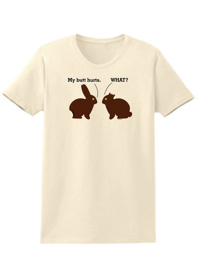 Easter Womens T-Shirt - Many Fun Designs to Choose From!-TooLoud-My-Butt-Hurts Natural-X-Small-Davson Sales