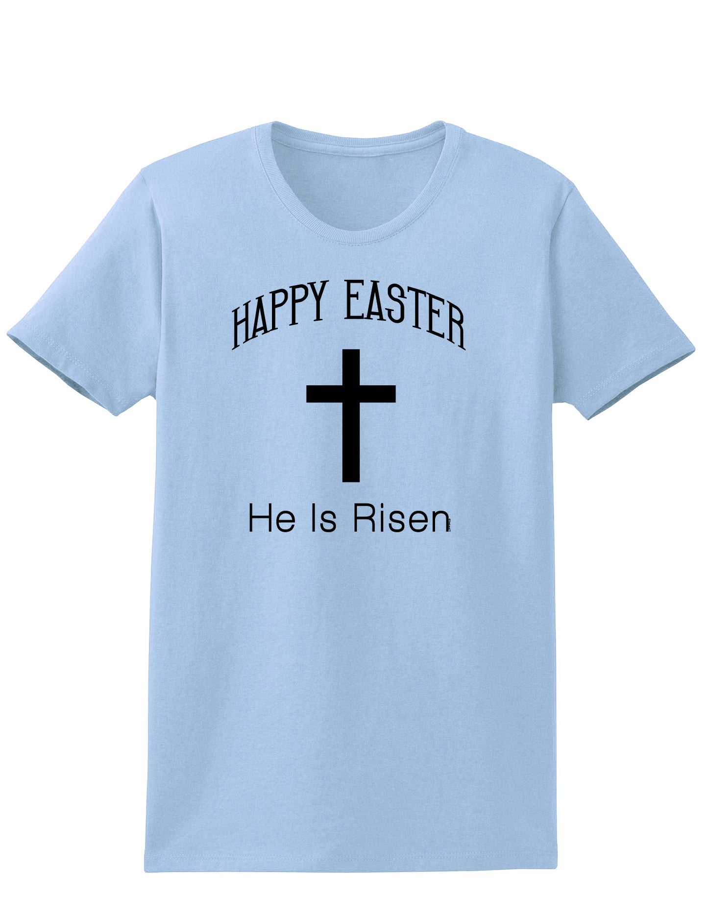 Easter Womens T-Shirt - Many Fun Designs to Choose From!-Womens T-Shirt-TooLoud-Happy-Easter-He-Is-Risen Light-Blue-X-Small-Davson Sales
