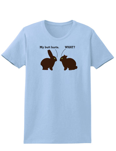 Easter Womens T-Shirt - Many Fun Designs to Choose From!-TooLoud-My-Butt-Hurts Light-Blue-X-Small-Davson Sales