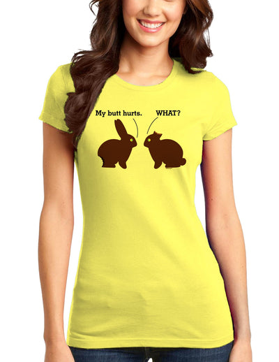 Easter Womens T-Shirt - Many Fun Designs to Choose From!-TooLoud-My-Butt-Hurts Yellow-Small-Davson Sales