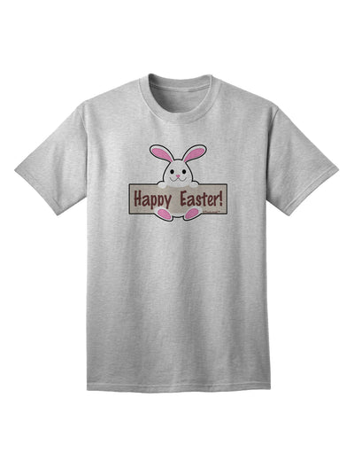 Easter-themed Adult T-Shirt featuring Adorable Bunny Design by TooLoud-Mens T-shirts-TooLoud-AshGray-Small-Davson Sales