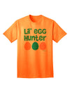 Easter-themed Green Adult T-Shirt by TooLoud - Perfect for the Lil' Egg Hunter-Mens T-shirts-TooLoud-Neon-Orange-Small-Davson Sales