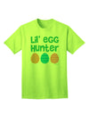 Easter-themed Green Adult T-Shirt by TooLoud - Perfect for the Lil' Egg Hunter-Mens T-shirts-TooLoud-Neon-Green-Small-Davson Sales