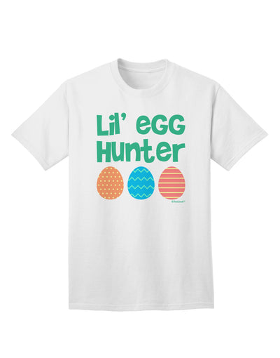 Easter-themed Green Adult T-Shirt by TooLoud - Perfect for the Lil' Egg Hunter-Mens T-shirts-TooLoud-White-Small-Davson Sales