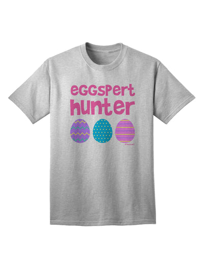 Easter-themed Pink Adult T-Shirt by TooLoud - A Must-Have for Eggspert Hunters-Mens T-shirts-TooLoud-AshGray-Small-Davson Sales