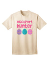 Easter-themed Pink Adult T-Shirt by TooLoud - A Must-Have for Eggspert Hunters-Mens T-shirts-TooLoud-Natural-Small-Davson Sales