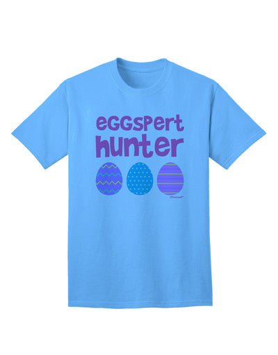 Easter-themed Pink Adult T-Shirt by TooLoud - A Must-Have for Eggspert Hunters-Mens T-shirts-TooLoud-Aquatic-Blue-Small-Davson Sales