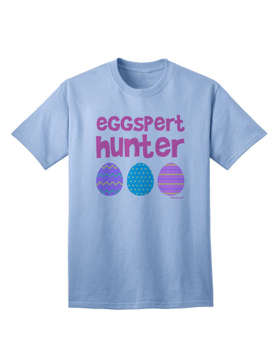 Easter-themed Pink Adult T-Shirt by TooLoud - A Must-Have for Eggspert Hunters-Mens T-shirts-TooLoud-Light-Blue-Small-Davson Sales