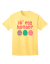 Easter-themed Pink Adult T-Shirt by TooLoud - Perfect for Lil' Egg Hunters-Mens T-shirts-TooLoud-Yellow-Small-Davson Sales