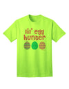 Easter-themed Pink Adult T-Shirt by TooLoud - Perfect for Lil' Egg Hunters-Mens T-shirts-TooLoud-Neon-Green-Small-Davson Sales