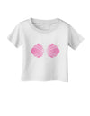 Easy Mermaid Costume Pink Shells - Halloween Infant T-Shirt-Infant T-Shirt-TooLoud-White-06-Months-Davson Sales