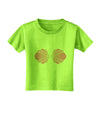 Easy Mermaid Costume Pink Shells - Halloween Toddler T-Shirt-Toddler T-Shirt-TooLoud-Lime-Green-2T-Davson Sales