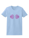 Easy Mermaid Costume Pink Shells - Halloween Womens T-Shirt-Womens T-Shirt-TooLoud-Light-Blue-X-Small-Davson Sales