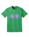 Easy Mermaid Costume Purple Shells - Halloween Adult Dark T-Shirt-Mens T-Shirt-TooLoud-Kelly-Green-Small-Davson Sales