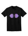 Easy Mermaid Costume Purple Shells - Halloween Adult Dark T-Shirt-Mens T-Shirt-TooLoud-Black-Small-Davson Sales