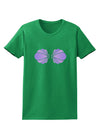 Easy Mermaid Costume Purple Shells - Halloween Womens Dark T-Shirt-TooLoud-Kelly-Green-X-Small-Davson Sales