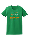 Eat Drink Scary Black Womens Dark T-Shirt-TooLoud-Kelly-Green-X-Small-Davson Sales