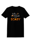 Eat Drink Scary Black Womens Dark T-Shirt-TooLoud-Black-X-Small-Davson Sales