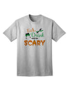 Eat Drink Scary Green Adult T-Shirt-Mens T-Shirt-TooLoud-AshGray-Small-Davson Sales