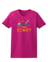 Eat Drink Scary Green Womens Dark T-Shirt-TooLoud-Hot-Pink-Small-Davson Sales