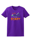 Eat Drink Scary Green Womens Dark T-Shirt-TooLoud-Purple-X-Small-Davson Sales