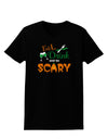 Eat Drink Scary Green Womens Dark T-Shirt-TooLoud-Black-X-Small-Davson Sales