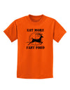 Eat More Fast Food - Deer Childrens T-Shirt-Childrens T-Shirt-TooLoud-Orange-X-Small-Davson Sales