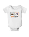 Eat & Run Black Friday Baby Romper Bodysuit-Baby Romper-TooLoud-White-06-Months-Davson Sales