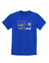 Eat & Run Black Friday Childrens Dark T-Shirt-Childrens T-Shirt-TooLoud-Royal-Blue-X-Small-Davson Sales