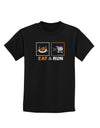 Eat & Run Black Friday Childrens Dark T-Shirt-Childrens T-Shirt-TooLoud-Black-X-Small-Davson Sales