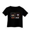 Eat & Run Black Friday Infant T-Shirt Dark-Infant T-Shirt-TooLoud-Black-06-Months-Davson Sales