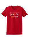 Eat & Run Black Friday Womens Dark T-Shirt-TooLoud-Red-X-Small-Davson Sales