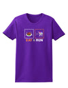 Eat & Run Black Friday Womens Dark T-Shirt-TooLoud-Purple-X-Small-Davson Sales