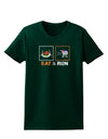 Eat & Run Black Friday Womens Dark T-Shirt-TooLoud-Forest-Green-Small-Davson Sales