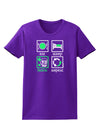 Eat Sleep Drink Green Beer Repeat Womens Dark T-Shirt-TooLoud-Purple-X-Small-Davson Sales