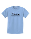 Eat Sleep Drum Design Childrens T-Shirt by TooLoud-Childrens T-Shirt-TooLoud-Light-Blue-X-Small-Davson Sales