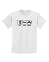 Eat Sleep Game Design Childrens T-Shirt by TooLoud-Childrens T-Shirt-TooLoud-White-X-Small-Davson Sales