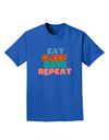 Eat Sleep Rave Repeat Hypnotic Adult Dark T-Shirt by TooLoud-Mens T-Shirt-TooLoud-Royal-Blue-Small-Davson Sales