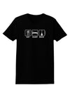 Eat Sleep Rock Design Womens Dark T-Shirt by TooLoud-Womens T-Shirt-TooLoud-Black-X-Small-Davson Sales