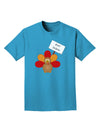 Eat Sushi Thanksgiving Turkey Adult Dark T-Shirt-Mens T-Shirt-TooLoud-Turquoise-Small-Davson Sales