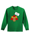 Eat Sushi Thanksgiving Turkey Adult Long Sleeve Dark T-Shirt-TooLoud-Kelly-Green-Small-Davson Sales